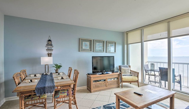 Heated Pool + Gulf View: Galvestonian Resort Condo