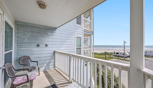 On the Beach. Balcony with Expansive Gulf and Sunset Views (1202)