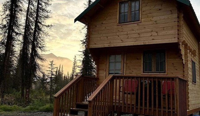 Secluded, Pet Friendly Cabin near Denali National Park with Mountain and Lake Views, Perfect for an Alaskan Escape