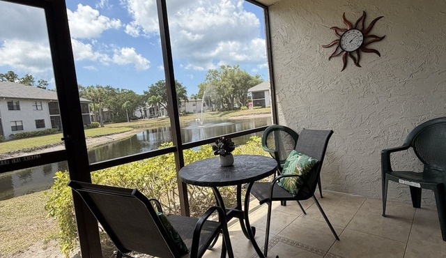 Peaceful Pond-View Condo Retreat