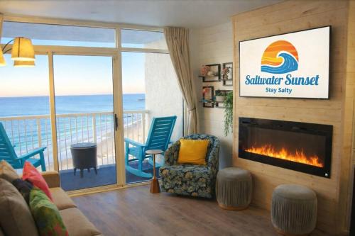 Oceanfront 15th Floor View - King Bed - Resort Pools, Hot Tubs & Lazy Rivers - Myrtle Beach